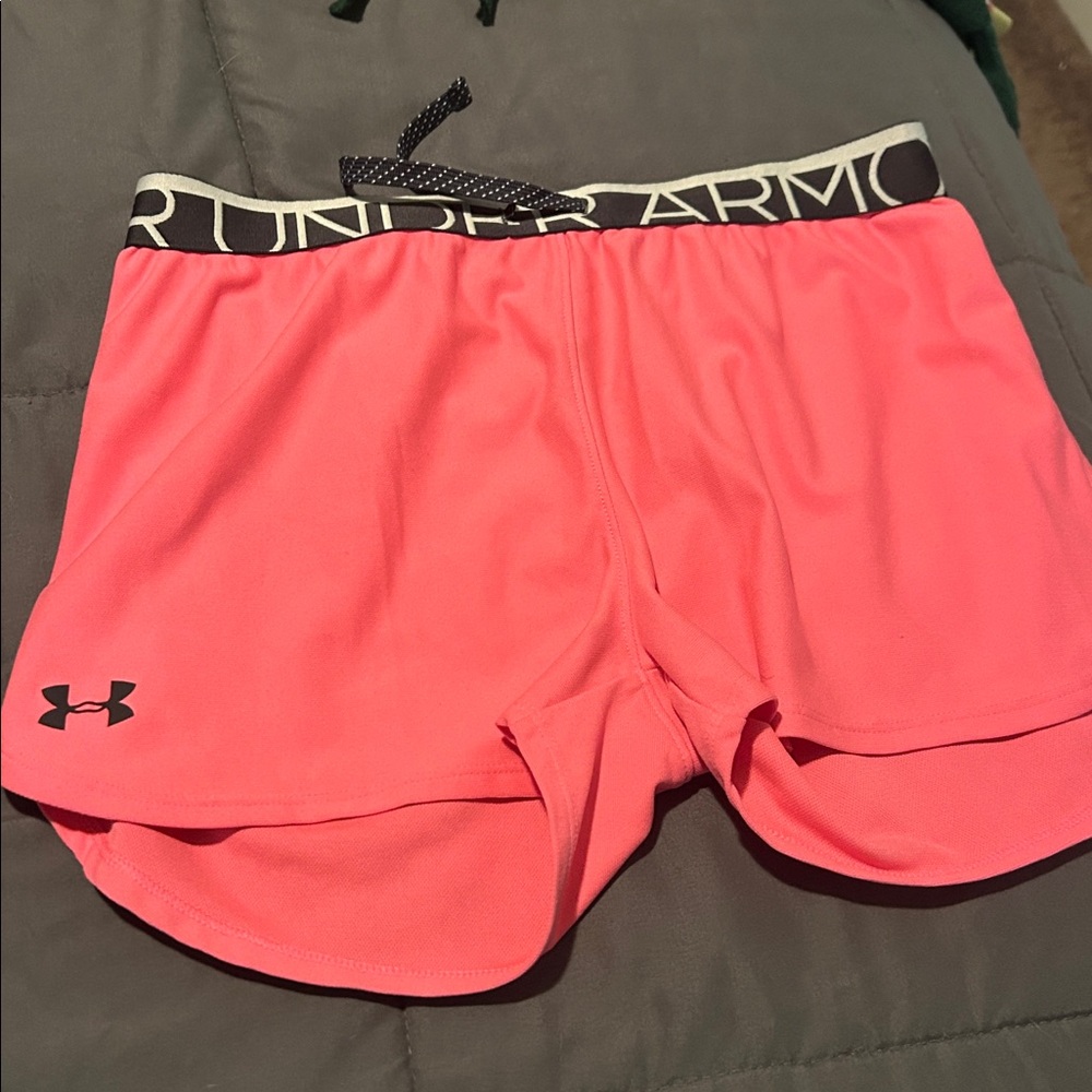 Under Armour Neon Pink Training Shorts